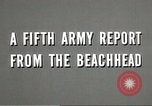 Standbild 5 Soldaten Anzio Italien, 1944, aus Sekunde 47 historischem Filmmaterial Videoclip 65675059401