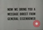 Image of General Eisenhower United Kingdom, 1944, second 7 stock footage video 65675059405