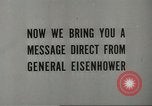 Image of General Eisenhower United Kingdom, 1944, second 8 stock footage video 65675059405