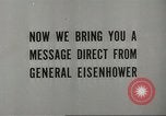 Image of General Eisenhower United Kingdom, 1944, second 9 stock footage video 65675059405