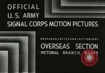 Image of American troops Anzio Italy, 1944, second 3 stock footage video 65675059406