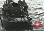 Image of US Army 3rd Division amphibious landings at Red Beach Anzio Italy, 1944, second 35 stock footage video 65675059413