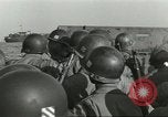 Image of US Army 3rd Division amphibious landings at Red Beach Anzio Italy, 1944, second 59 stock footage video 65675059413