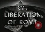 Immagine di Liberazione di Roma Roma Italia, 1944, secondo 10 filmato di repertorio 65675059421