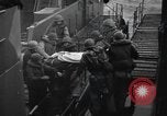 Image of wounded soldiers Normandy France, 1944, second 33 stock footage video 65675059445