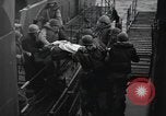 Image of wounded soldiers Normandy France, 1944, second 34 stock footage video 65675059445