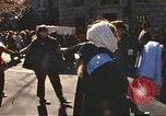 Image of Anti-war march against Vietnam conflict Washington DC USA, 1969, second 42 stock footage video 65675059472