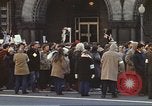 Image of Anti-war demonstrators and GE employees against Vietnam War Washington DC USA, 1969, second 5 stock footage video 65675059473