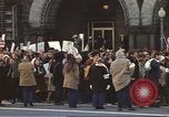 Image of Anti-war demonstrators and GE employees against Vietnam War Washington DC USA, 1969, second 11 stock footage video 65675059473
