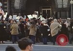 Image of Anti-war demonstrators and GE employees against Vietnam War Washington DC USA, 1969, second 13 stock footage video 65675059473