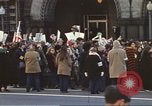 Image of Anti-war demonstrators and GE employees against Vietnam War Washington DC USA, 1969, second 14 stock footage video 65675059473