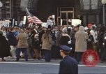 Image of Anti-war demonstrators and GE employees against Vietnam War Washington DC USA, 1969, second 19 stock footage video 65675059473