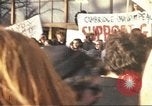 Image of Anti-war demonstrators and GE employees against Vietnam War Washington DC USA, 1969, second 26 stock footage video 65675059473