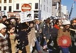 Image of Anti-war activists protest Vietnam War Washington DC USA, 1969, second 14 stock footage video 65675059475