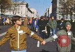 Image of Anti-war protestors in moratorium against Vietnam War Washington DC USA, 1969, second 3 stock footage video 65675059476