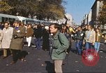 Image of Anti-war protestors in moratorium against Vietnam War Washington DC USA, 1969, second 11 stock footage video 65675059476