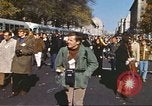 Image of Anti-war protestors in moratorium against Vietnam War Washington DC USA, 1969, second 12 stock footage video 65675059476