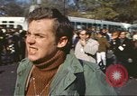 Image of Anti-war protestors in moratorium against Vietnam War Washington DC USA, 1969, second 19 stock footage video 65675059476