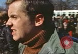 Image of Anti-war protestors in moratorium against Vietnam War Washington DC USA, 1969, second 20 stock footage video 65675059476
