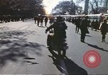 Image of Anti-war protestors in moratorium against Vietnam War Washington DC USA, 1969, second 28 stock footage video 65675059476