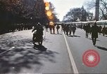 Image of Anti-war protestors in moratorium against Vietnam War Washington DC USA, 1969, second 29 stock footage video 65675059476