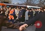 Image of Anti-war protestors in moratorium against Vietnam War Washington DC USA, 1969, second 33 stock footage video 65675059476