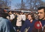 Image of Anti-war protestors in moratorium against Vietnam War Washington DC USA, 1969, second 44 stock footage video 65675059476
