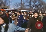 Image of Anti-war protestors in moratorium against Vietnam War Washington DC USA, 1969, second 48 stock footage video 65675059476