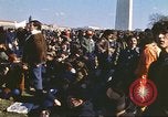 Image of Anti-war march Washington DC USA, 1969, second 16 stock footage video 65675059477