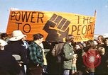 Image of Anti-war march Washington DC USA, 1969, second 31 stock footage video 65675059477