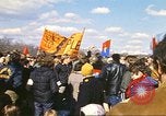 Image of Anti-war march Washington DC USA, 1969, second 53 stock footage video 65675059477