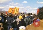 Image of Anti-war march Washington DC USA, 1969, second 54 stock footage video 65675059477