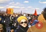 Image of Anti-war march Washington DC USA, 1969, second 57 stock footage video 65675059477