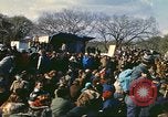 Image of Peace protest at Washington monument Washington DC USA, 1969, second 8 stock footage video 65675059478