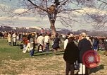 Image of Peace protest at Washington monument Washington DC USA, 1969, second 57 stock footage video 65675059478