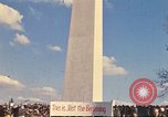Image of Peace activists in DC protest Vietnam War Washington DC USA, 1969, second 8 stock footage video 65675059479