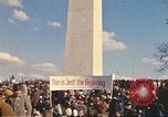 Image of Peace activists in DC protest Vietnam War Washington DC USA, 1969, second 9 stock footage video 65675059479