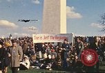 Image of Peace activists in DC protest Vietnam War Washington DC USA, 1969, second 10 stock footage video 65675059479