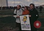 Image of Peace activists in DC protest Vietnam War Washington DC USA, 1969, second 25 stock footage video 65675059479