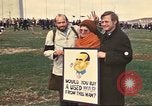 Image of Peace activists in DC protest Vietnam War Washington DC USA, 1969, second 32 stock footage video 65675059479