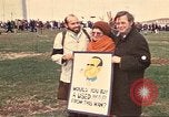 Image of Peace activists in DC protest Vietnam War Washington DC USA, 1969, second 34 stock footage video 65675059479