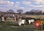 Image of Peace activists in DC protest Vietnam War Washington DC USA, 1969, second 35 stock footage video 65675059479