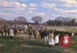 Image of Peace activists in DC protest Vietnam War Washington DC USA, 1969, second 37 stock footage video 65675059479