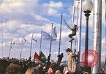 Image of Peace activists in DC protest Vietnam War Washington DC USA, 1969, second 59 stock footage video 65675059479
