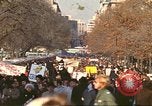 Image of Peace activists at Washington Monument against Vietnam War Washington DC USA, 1969, second 6 stock footage video 65675059480