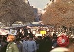 Image of Peace activists at Washington Monument against Vietnam War Washington DC USA, 1969, second 7 stock footage video 65675059480