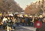 Image of Peace activists at Washington Monument against Vietnam War Washington DC USA, 1969, second 11 stock footage video 65675059480