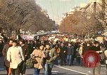 Image of Peace activists at Washington Monument against Vietnam War Washington DC USA, 1969, second 15 stock footage video 65675059480