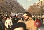 Image of Peace activists at Washington Monument against Vietnam War Washington DC USA, 1969, second 16 stock footage video 65675059480