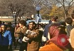 Image of Peace activists at Washington Monument against Vietnam War Washington DC USA, 1969, second 19 stock footage video 65675059480